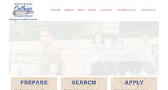 Desktop Screenshot of nscollegeconsulting.net