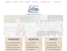 Tablet Screenshot of nscollegeconsulting.net
